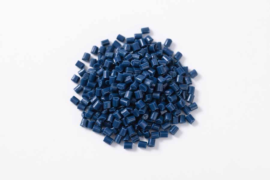 Blue ABS Plastic